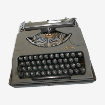 Machine à écrire vintage MJ Rooy portable