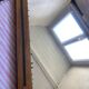 Miroir Art déco vintage bois marqueté