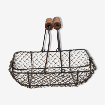 Panier grillagé pour l'intérieur ou le jardin