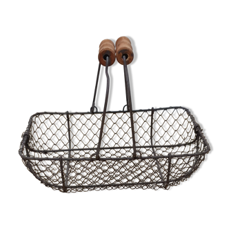 Screened basket for indoors or garden