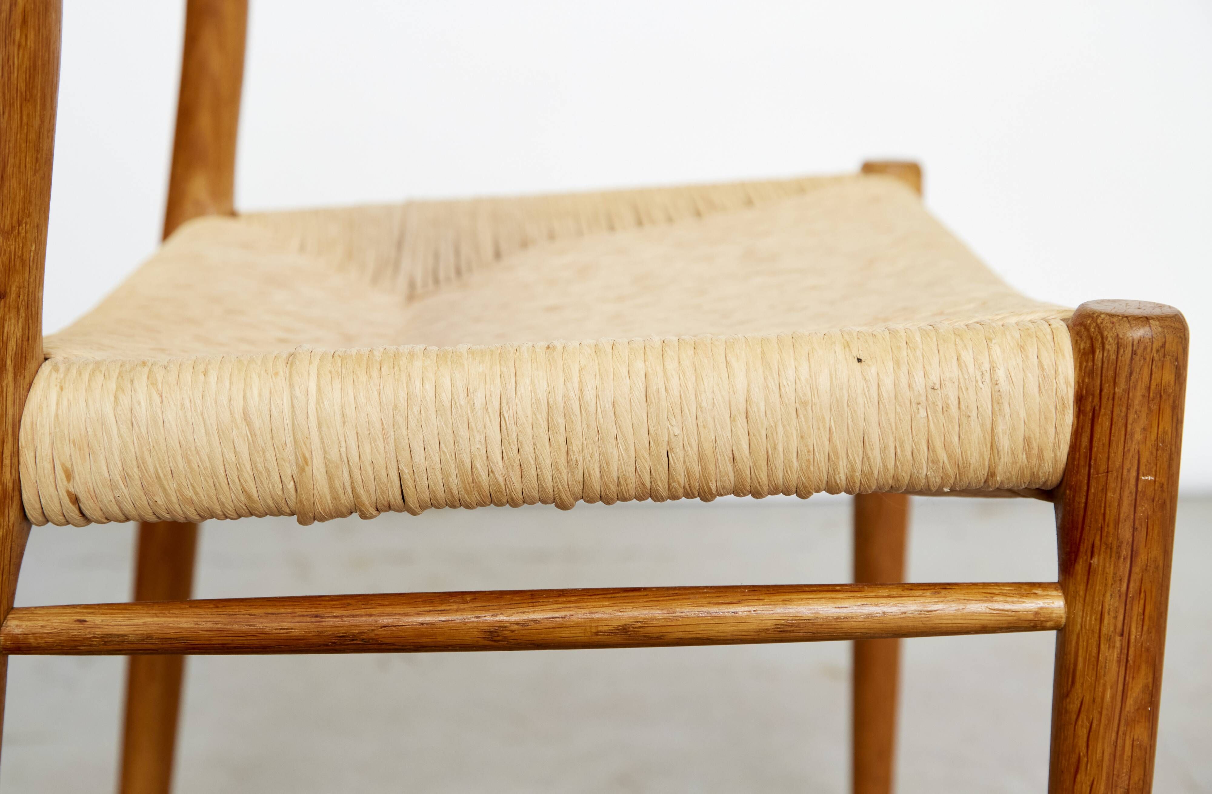 Niels Otto Møller Oak Dining Chair #75 J.L.Møller I Set of Two