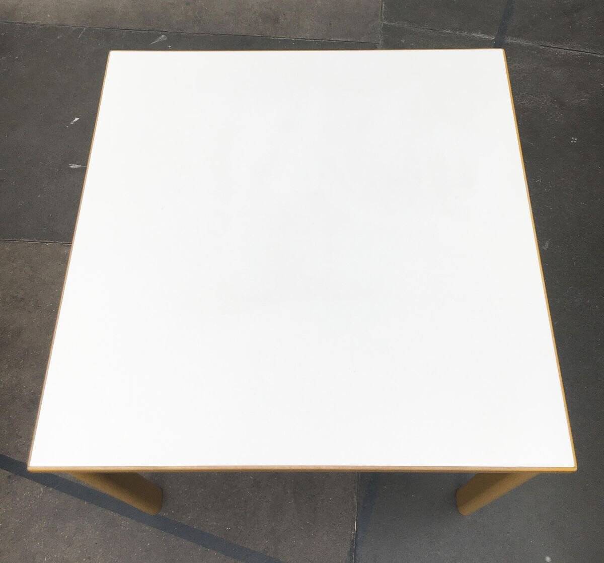 Stackable chairs and table German Lotus by Hartmut Lohmeyer for Kusch+Co, set of 3.