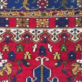 Turkish vintage prayer rug vegetable dye 170x100cm