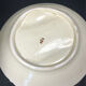 Set of 6 vintage Barbotine asparagus plates