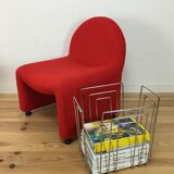 Pair of red Atal chairs