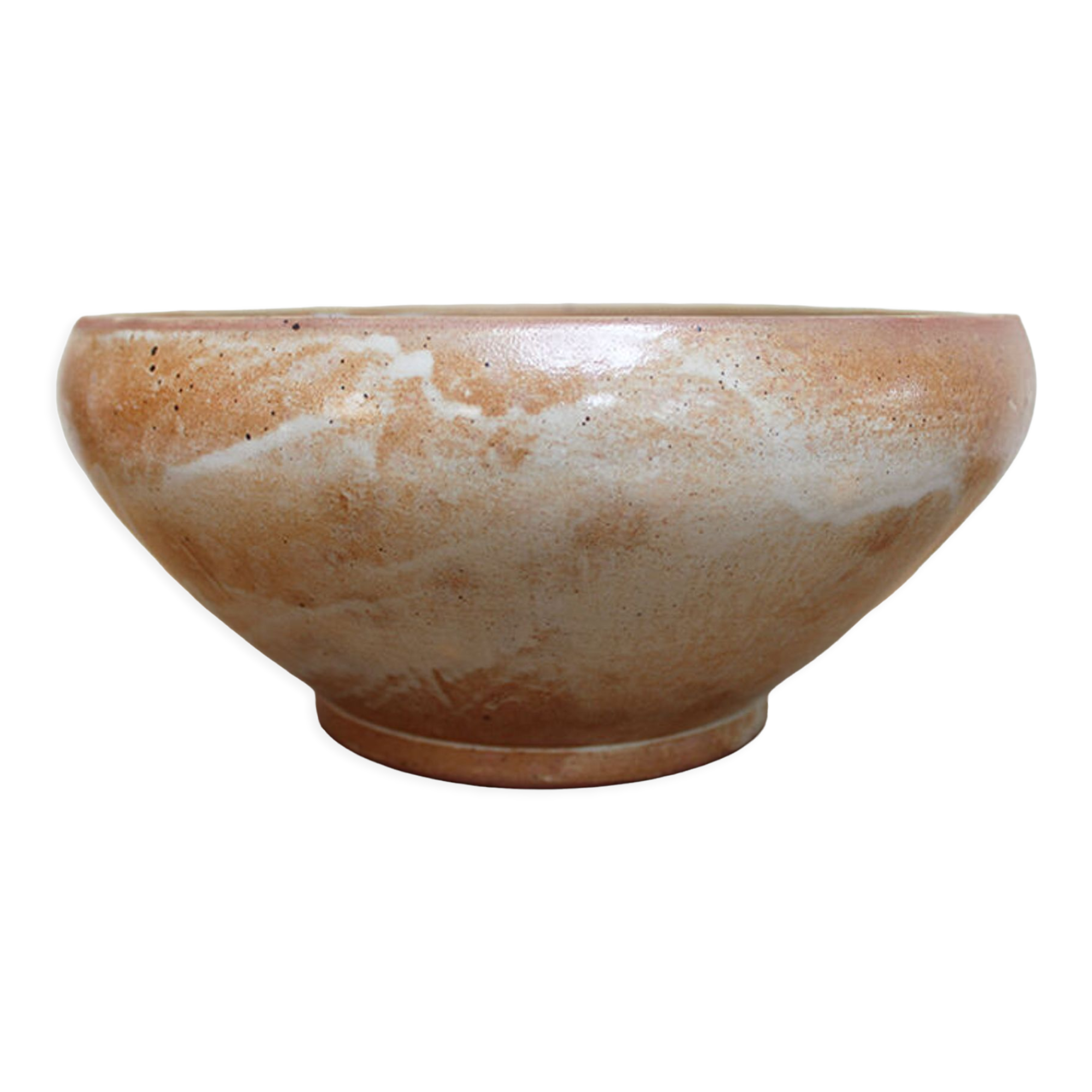 Vintage stoneware salad bowl