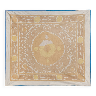 Tapis noué à la main, tapis turc vintage 132x150 cm