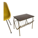 End of vintage magazine rack sofa