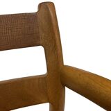 Vintage Niels Otto Moller Armchair Model 67 in Oak Danish Design