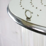 Minimalist handblown glass chandelier, 1970s