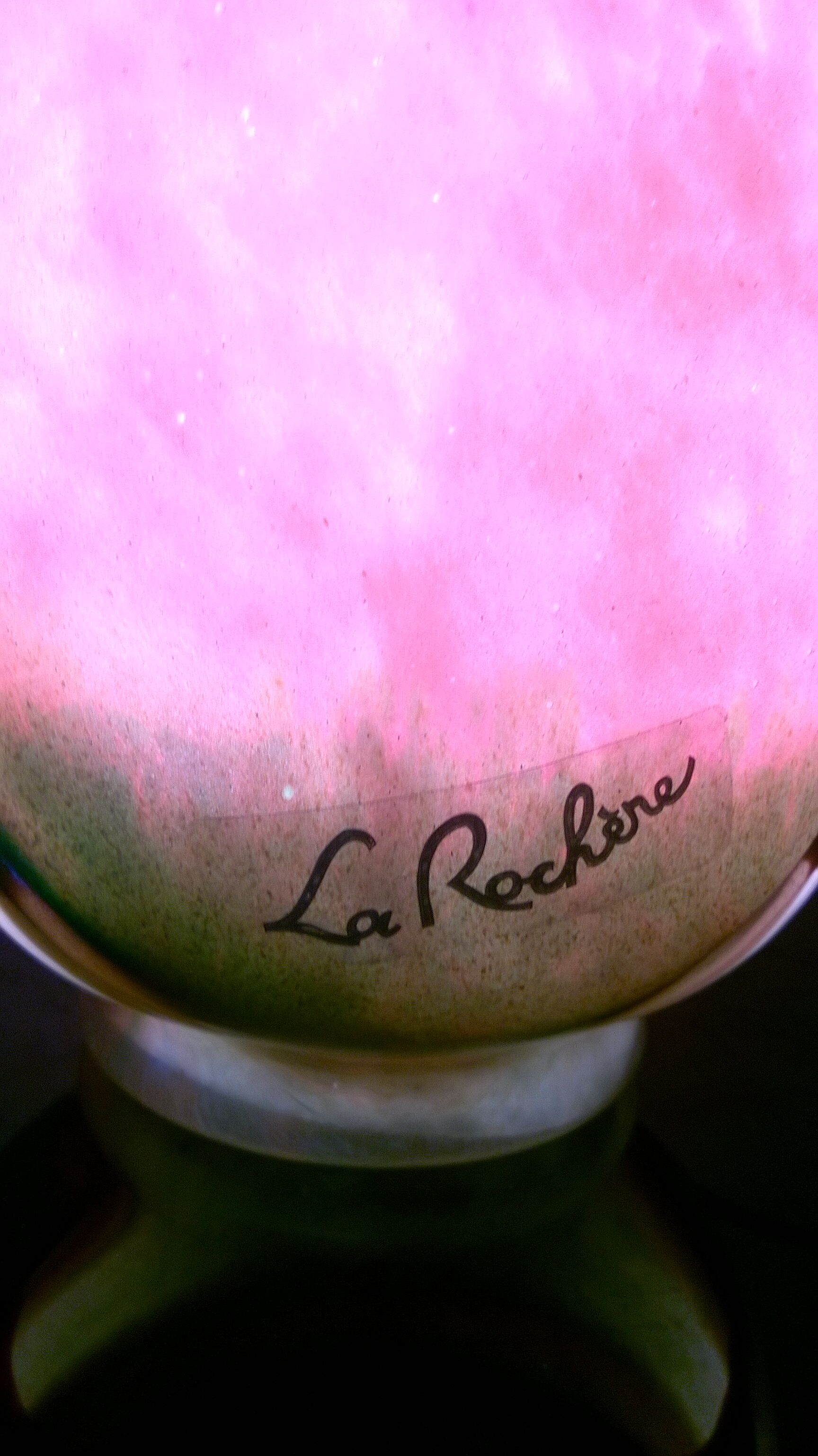 Table lamp in glass paste La Rochère France