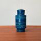 Vase en céramique Rimini Blu italien du milieu du siècle par Aldo Londi pour Bitossi