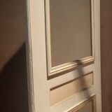 Woodwork trumeau with two mirrors
