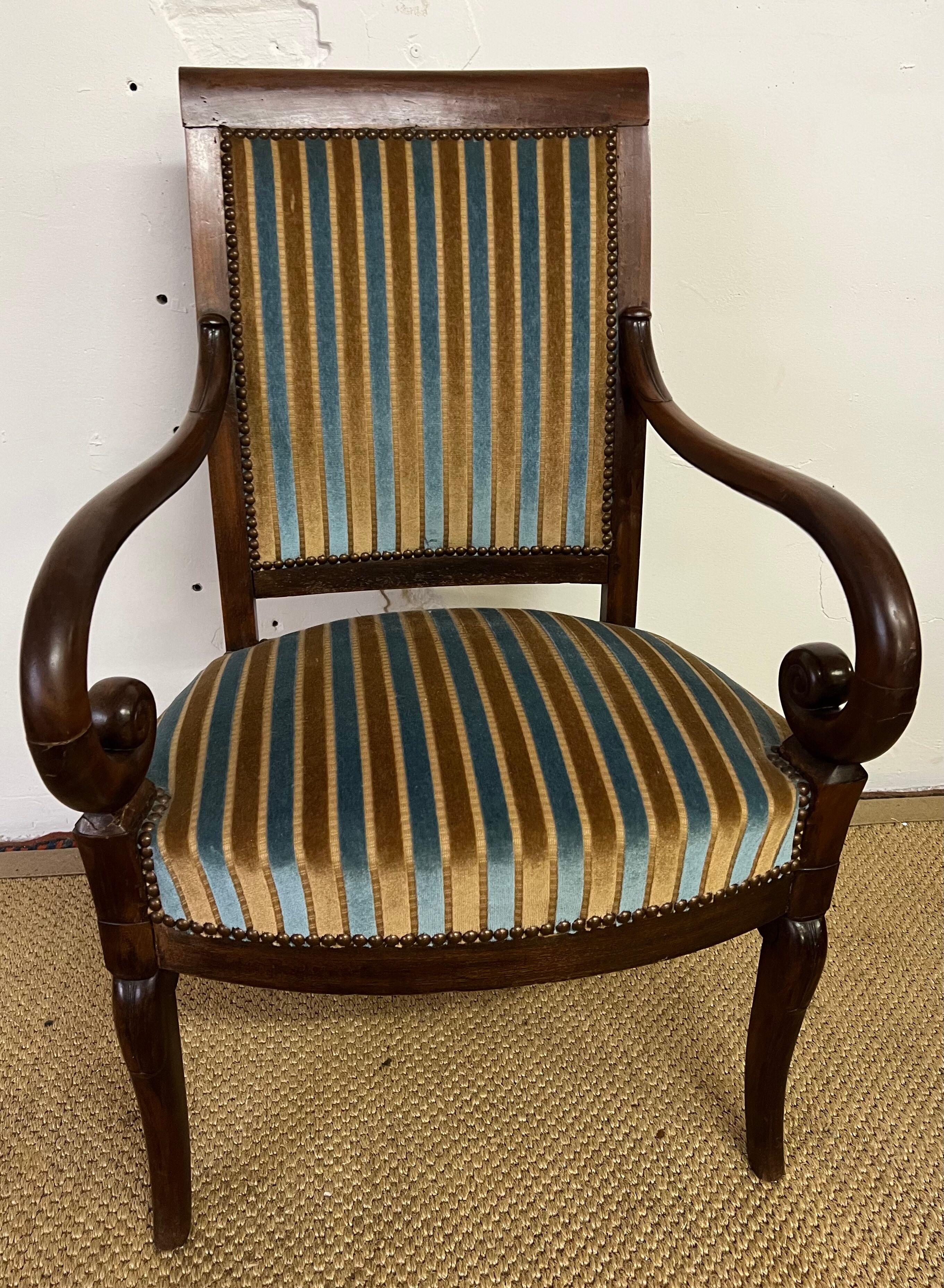 Louis Philippe style armchair