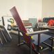 Cassina armchair in Rietveld style – Italian design from the 1980s.