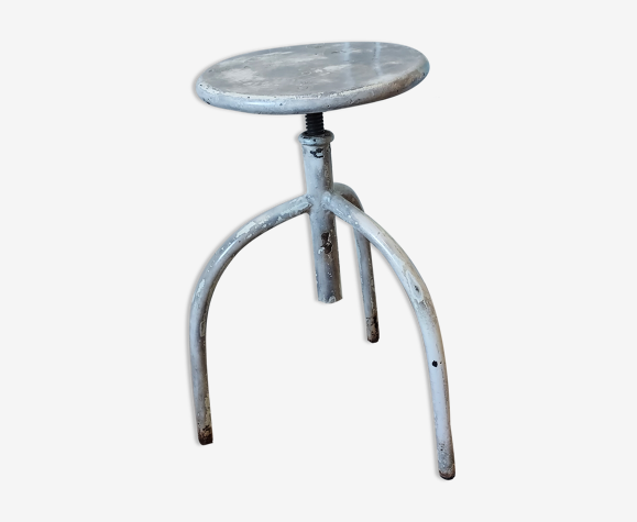 Tabouret à vis industriel