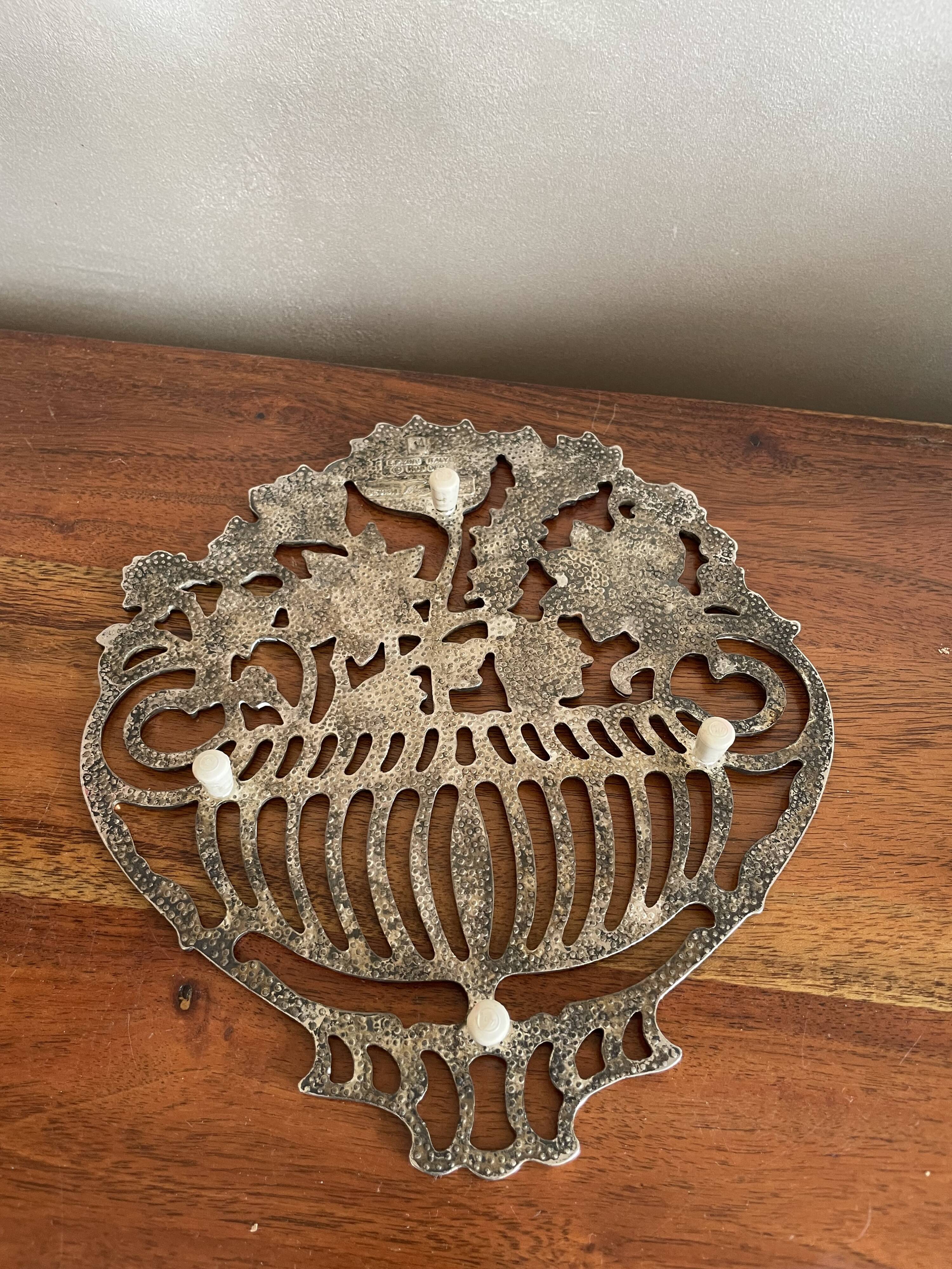 Coaster bouquet of flowers Italy