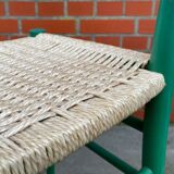 Lot de 4 chaises en bois dans le modèle italien de Chiavari