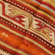 158x390Cm Peach & Red Handmade Kilim Rug