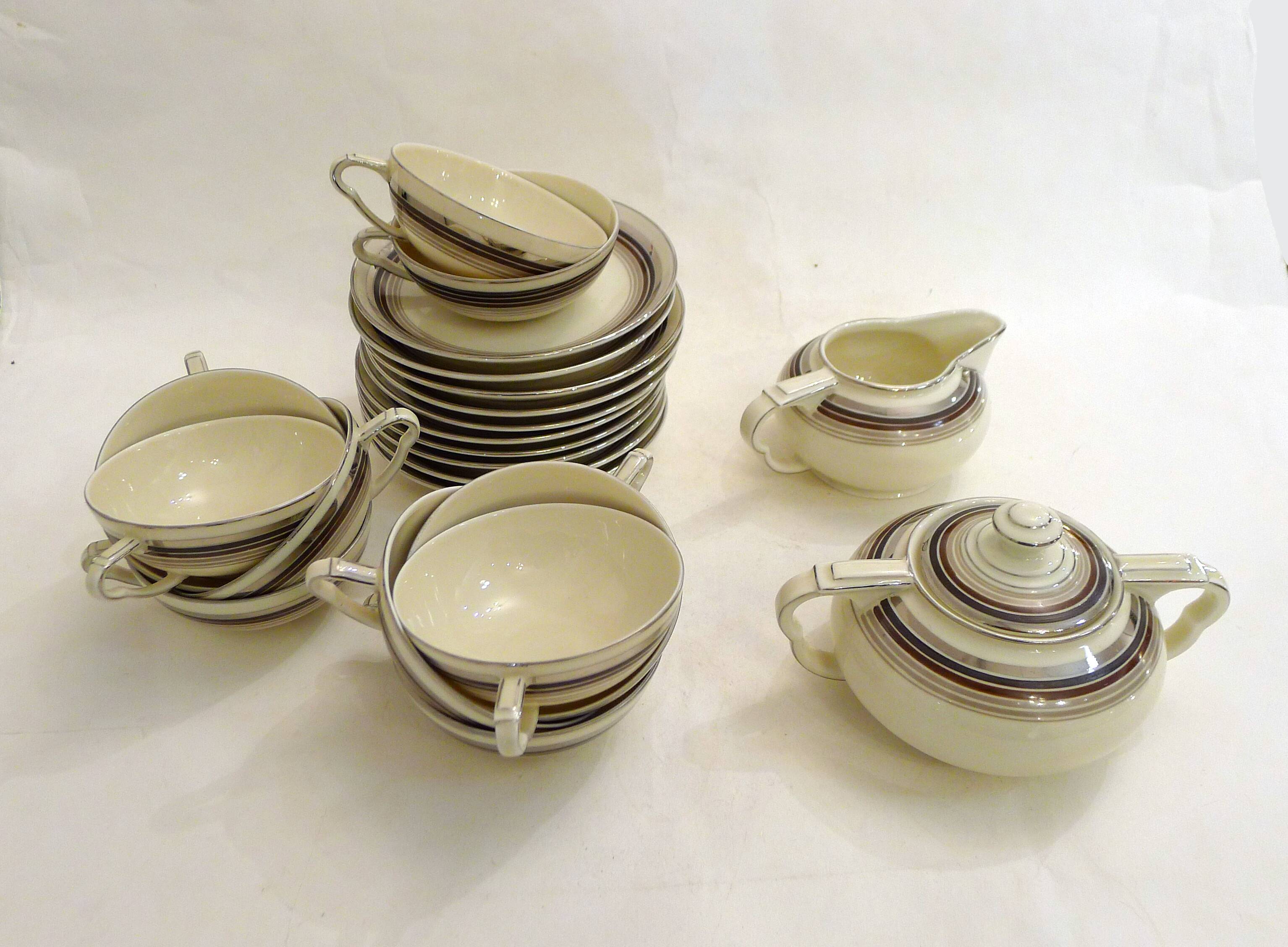 Art Deco coffee service by RGK 1930s