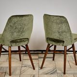 Set of four chairs designed by Radomir Hoffman, TON Czechoslovakia, 1960s.