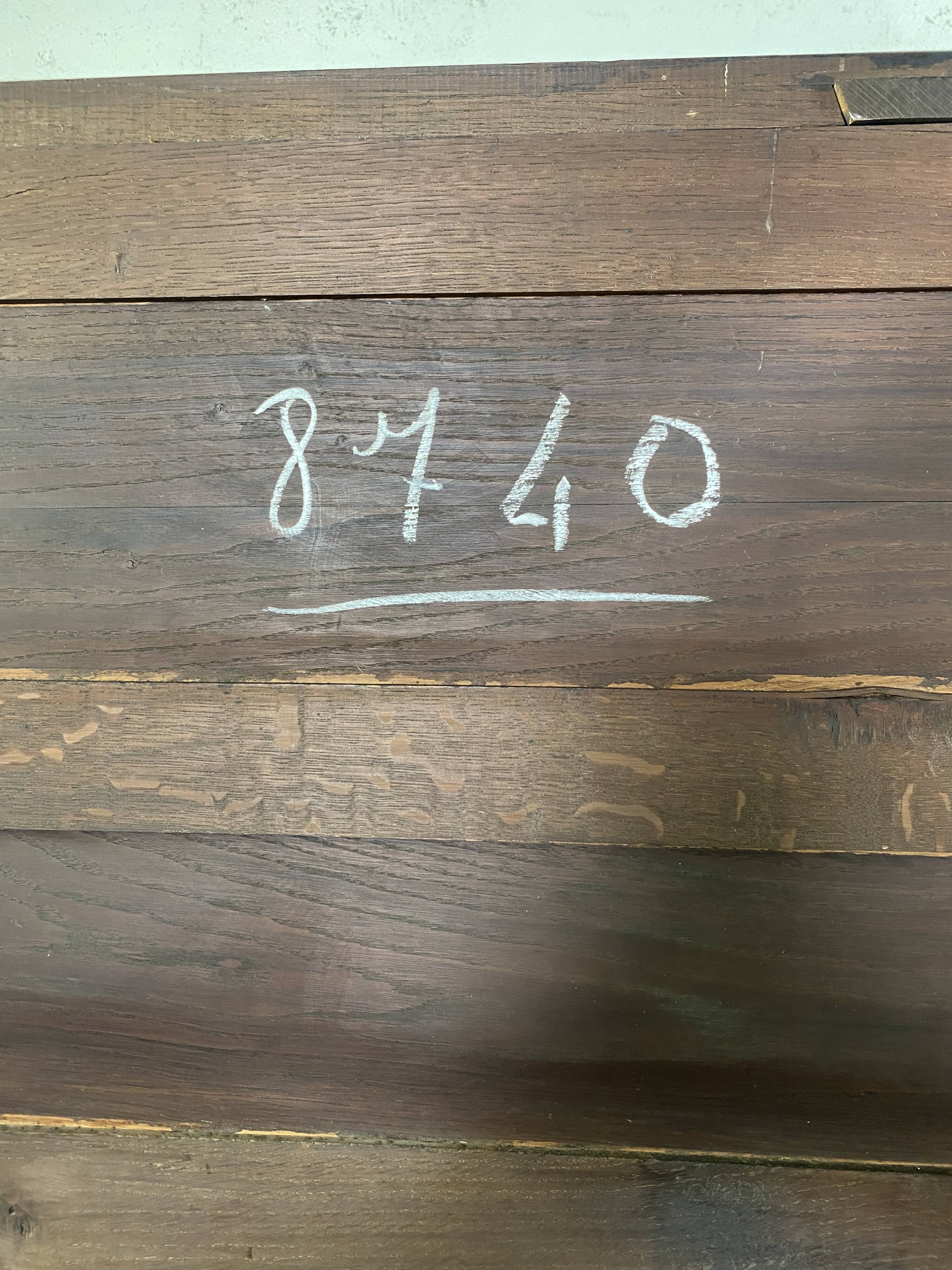 Large vintage wooden bookcase