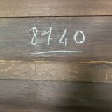 Large vintage wooden bookcase