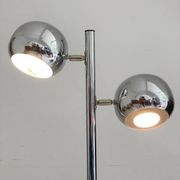 Lampe chromée vintage 1970's