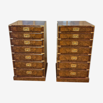 Set of 2 antique chest of drawers