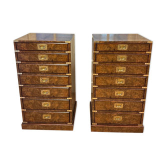 Set of 2 antique chest of drawers