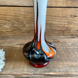Opaque glass vase
