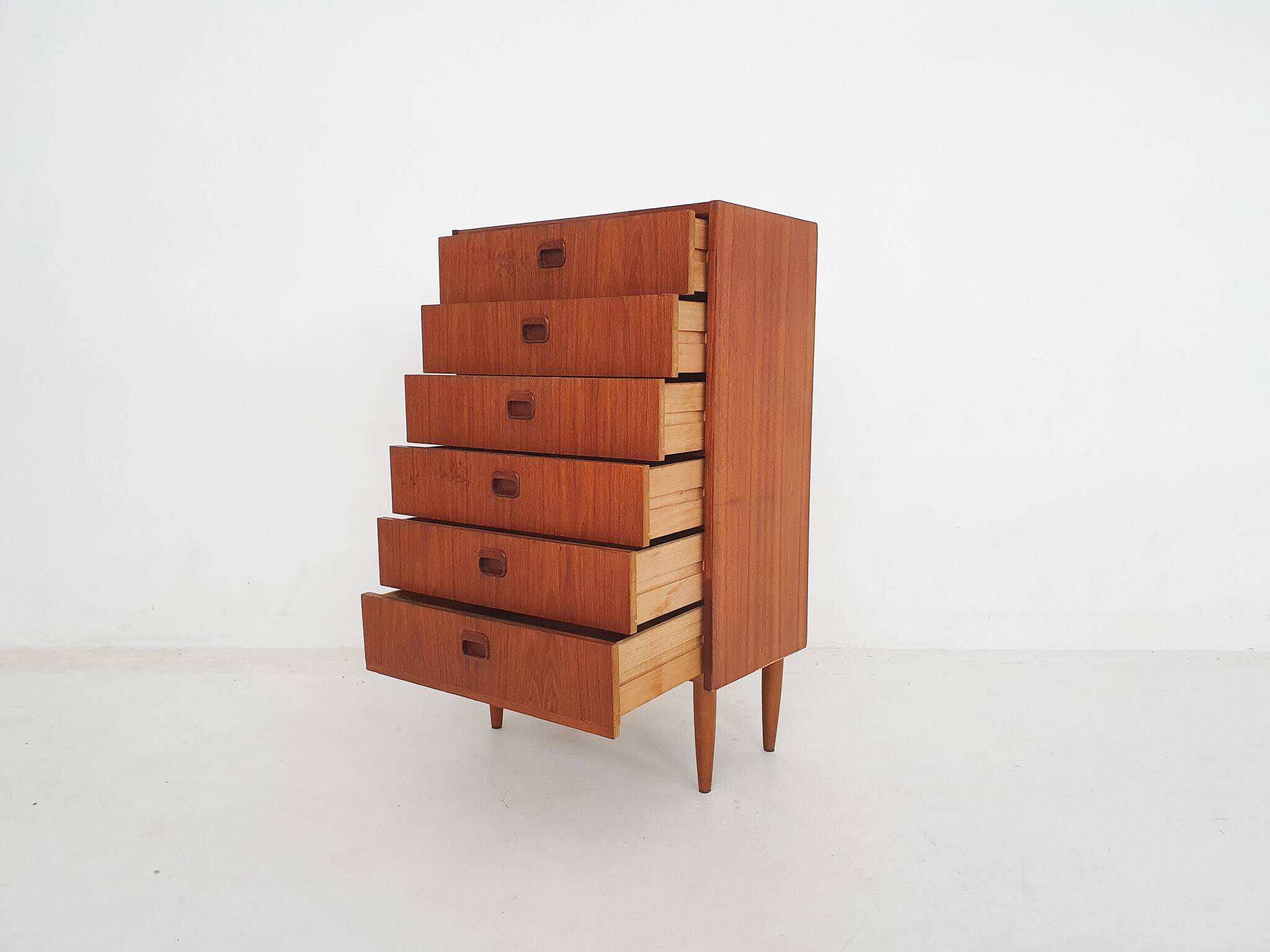 Commode en teck par MSI, Suède années 1950