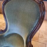 Armchair bergère style Louis Philippe