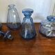Art deco bathroom bottles