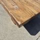 150 cm vintage solid oak rustic brutalist wabi sabi beam coffee table