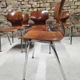 Lot 6 chaises
Flötotto pagwood 1960