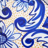 Spanish painted ceramic plate