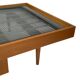 Vintage daybed 1960s minimalist design with drawer in wood