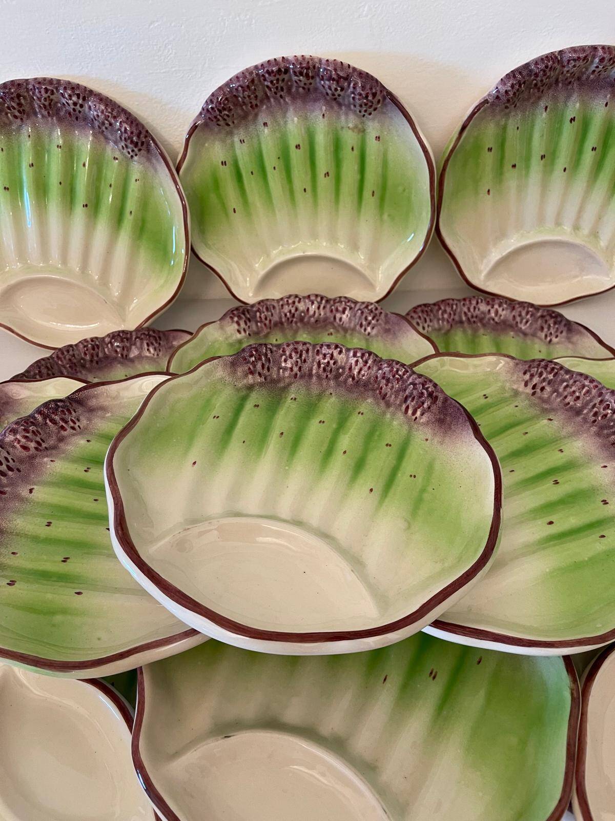 6 asparagus plates