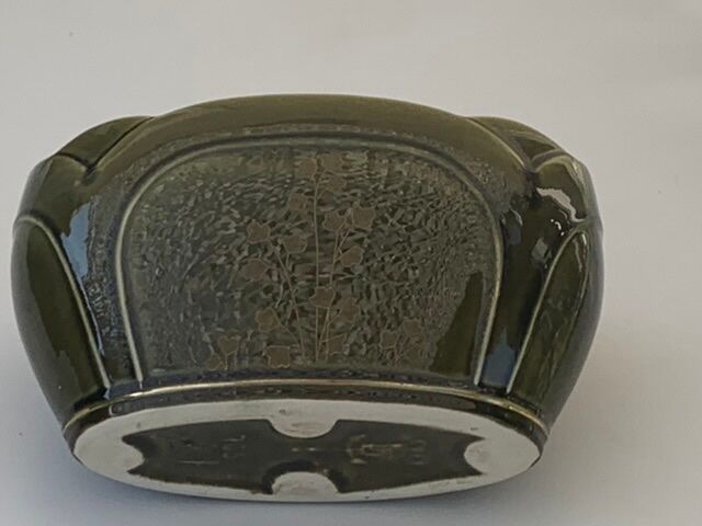 Pot dabbling ceramic Gustave de Bruyn earthenware fives Lille