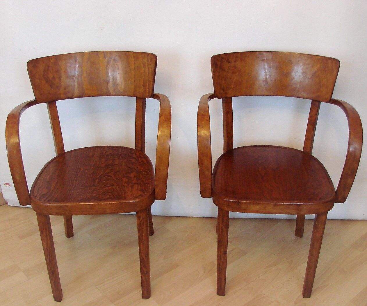 Pair of armchairs, 1940s