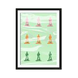 Illustration - Affiche A3 Military Collection Green 004