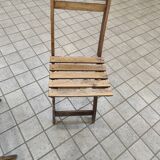 Folding table and chair