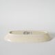 Large ironstone soap dish, Saint-Amand, "Thais" model, 19th century