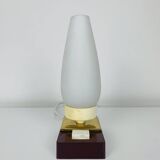 Opaline and Bakelite tulip lamp, 1950s
