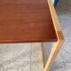 Table basse bois exotique vintage
