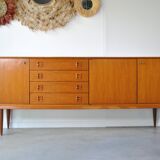 Scandinavian teak row 1970