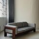 Sculptural Mid Century Bastiano sofa by Afra and Tobia Scarpa, Made in Italy