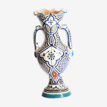 Ancien vase marocain en céramique