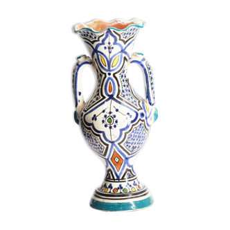 Old Moroccan ceramic vase